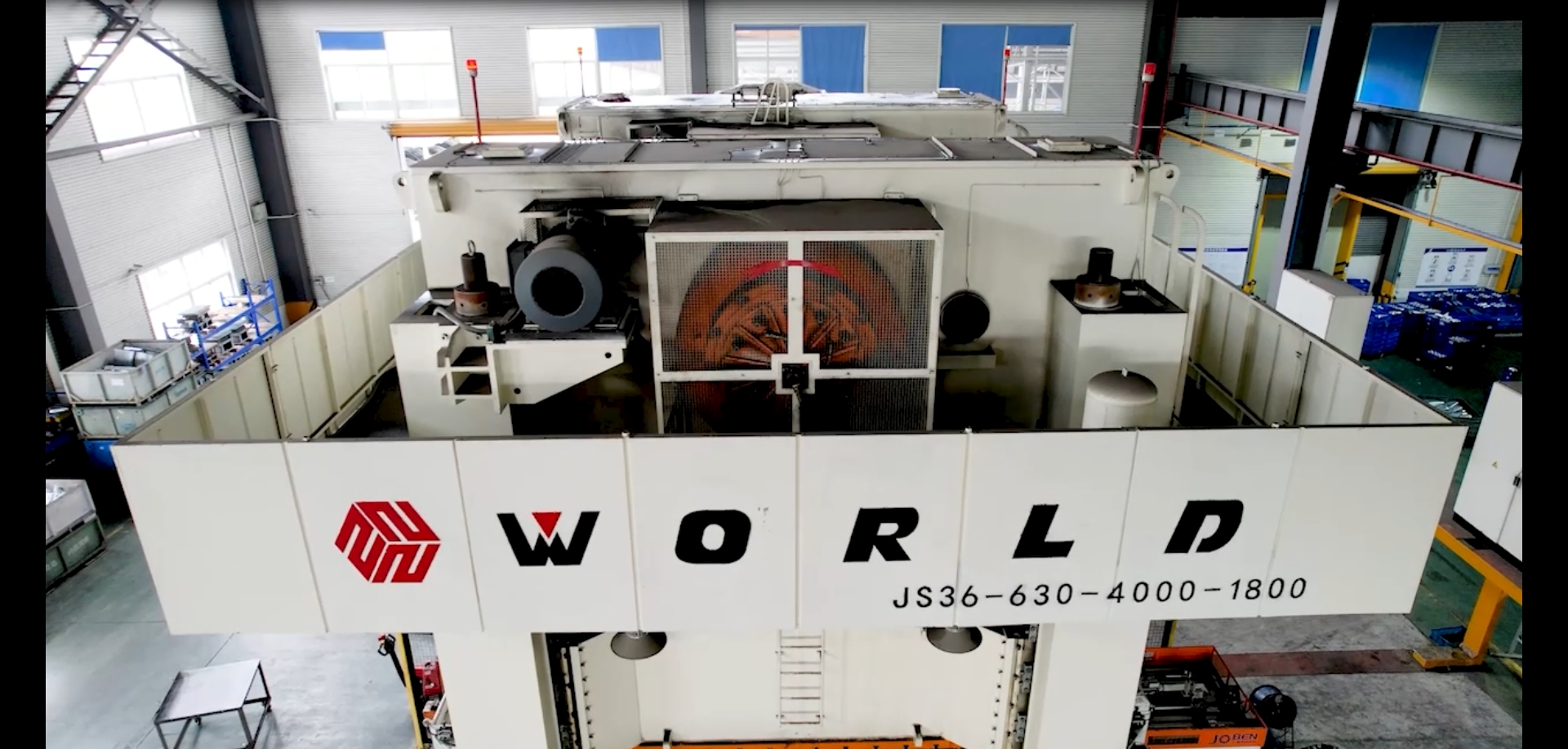 沃得精機重型閉式機械壓力機 JS36-600T、JS39-800T 大型汽車配套件客戶（C柱輪加強、汽車密封墊等）